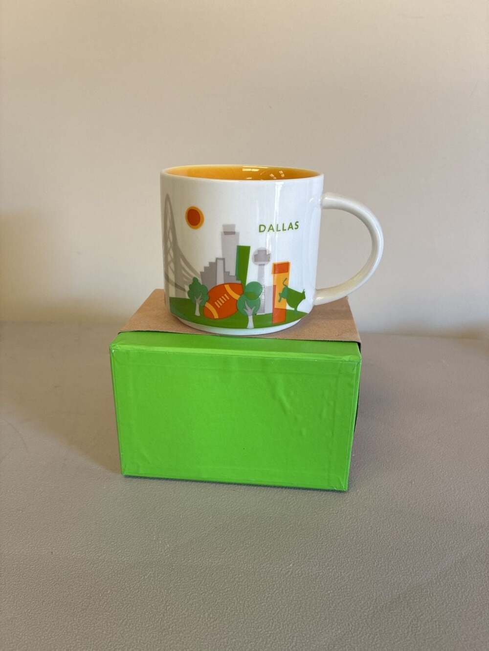 Starbucks Dallas You Are Here Collection 14oz Coffee Mug